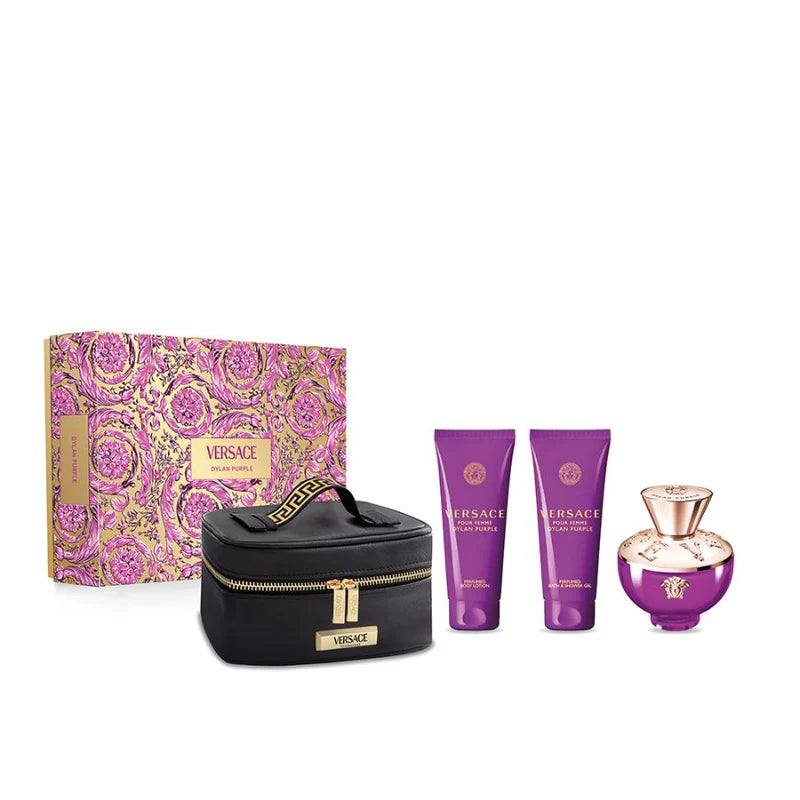 Versace Dylan Purple 4 Pc Gift Set