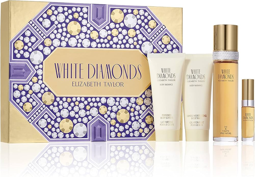 White Diamond 4 Pc Gift Set