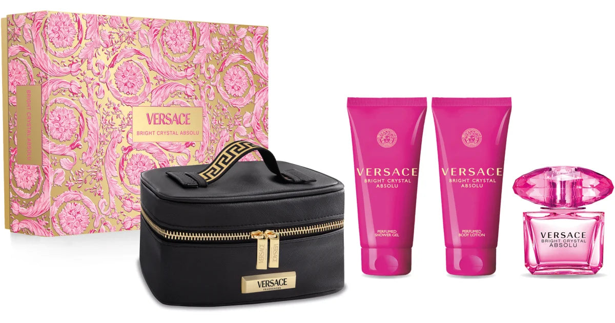 Versace Bright Crystal Absolu 4 Pc Gift Set