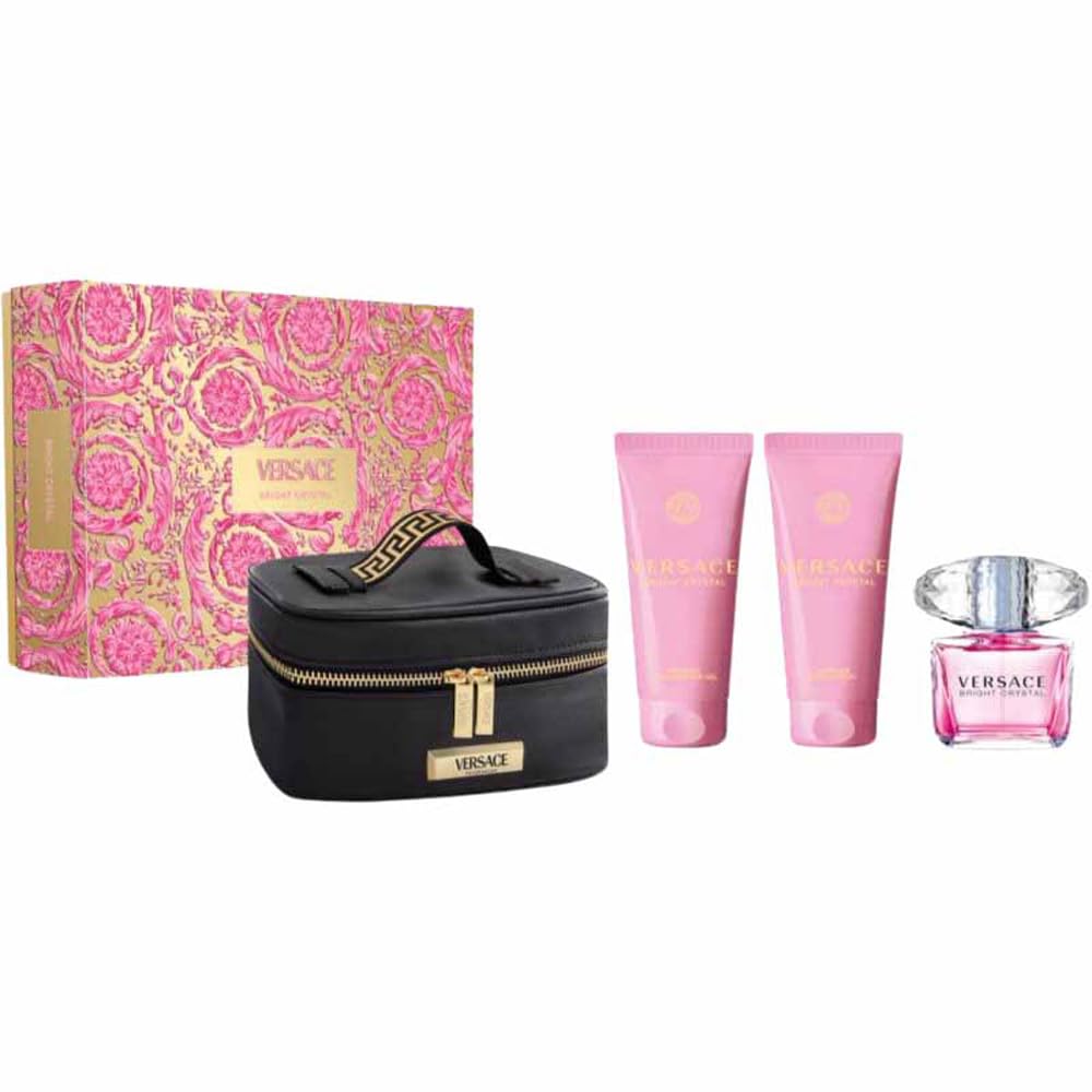 Versace Bright Crystal 4 Pc Gift Set