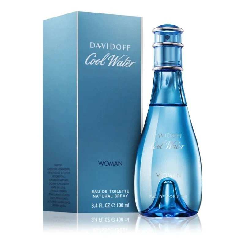 Davidoff Cool Water Eau De Toilette Spray, 3.4 oz