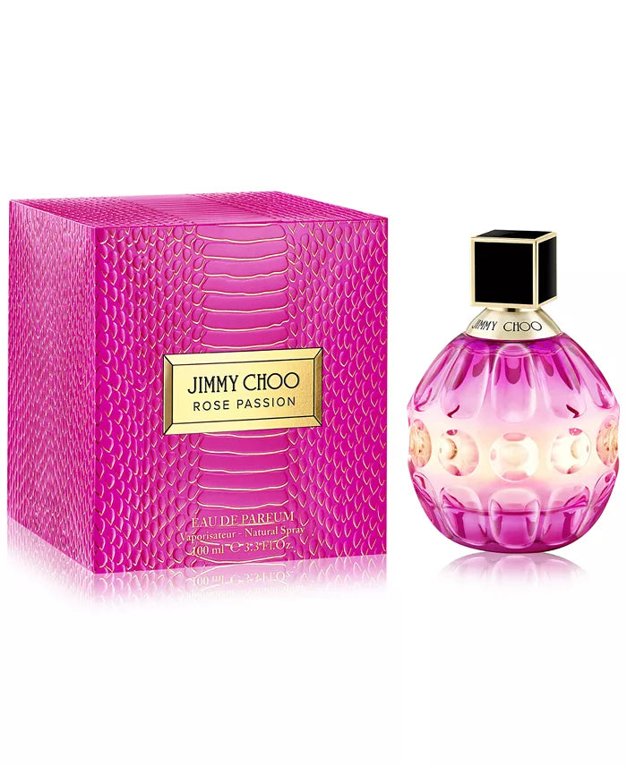 Jimmy Choo Rose Passion Eau De Parfum Spray, 3.3 oz