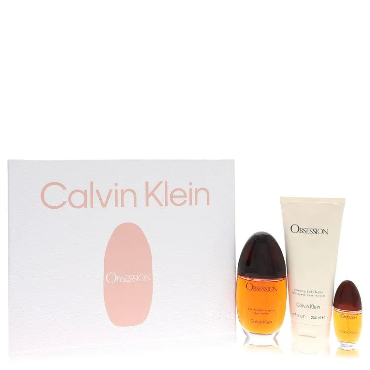 CK Obsession Women 3 Pc Gift Set