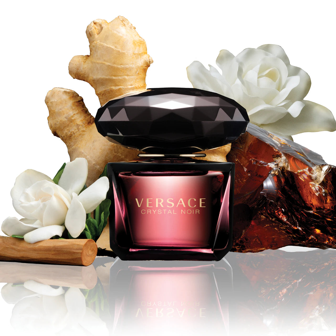 Versace Crystal Noir 4 Pc Gift Set