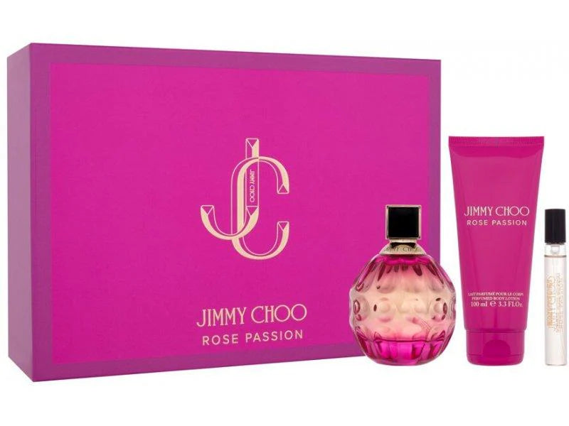Jimmy Choo Rose Passion 3 pc Gift Set
