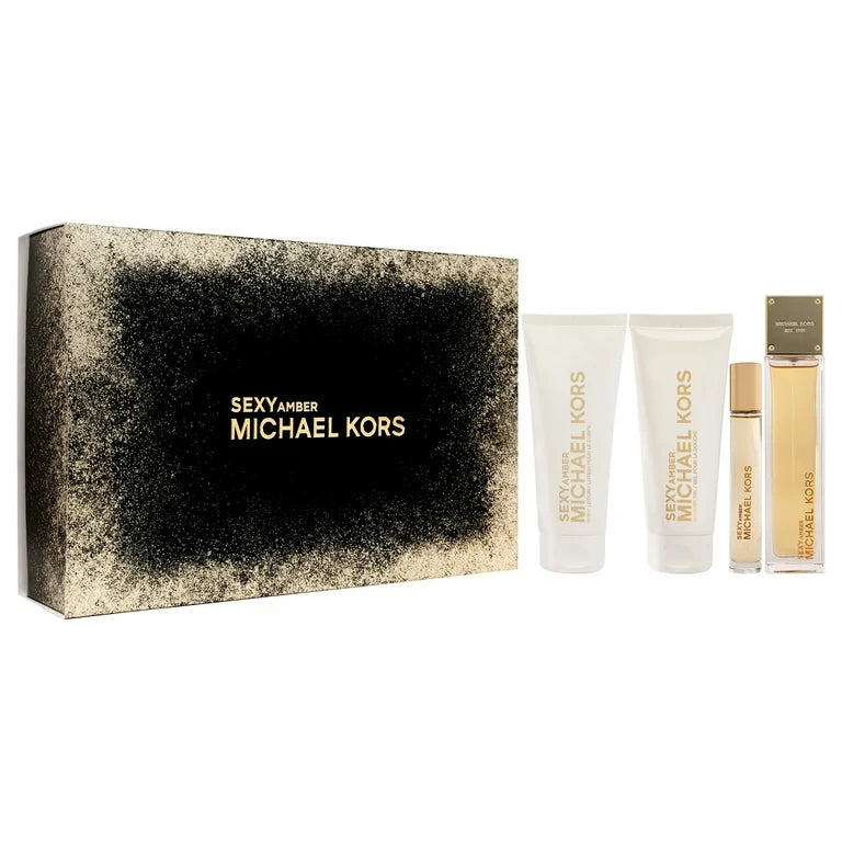 Michael Kors Sexy Amber 4 Pc Gift Set
