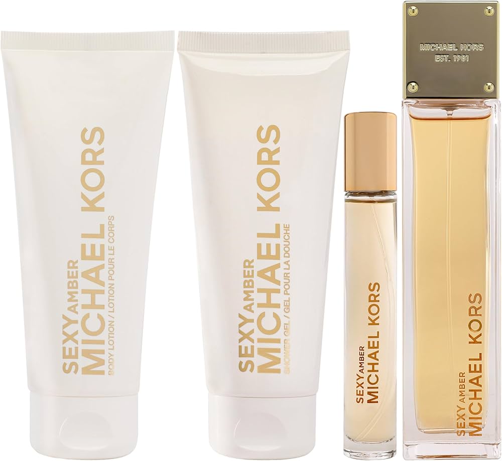 Michael Kors Sexy Amber 4 Pc Gift Set