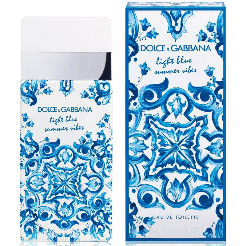 Dolce & Gabbana Light Blue Summer Vibes Eau De toilette Spray, 3.3 oz