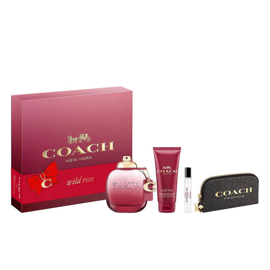 Coach Wild Rose 4 Pc Gift Set