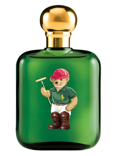 Holiday Bear Edition Polo Green Ralph Lauren for men