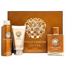 VINCE CAMUTO TERRA 3 Pc Set EDT SP 3.4, SPRAY 6.0, SG