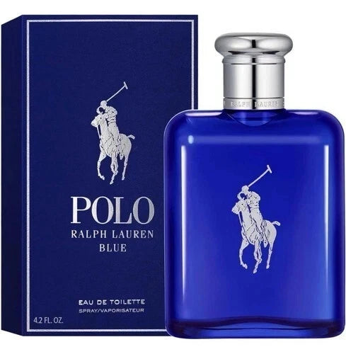 Polo Blue by Ralph Lauren 125 Ml 4.2 Oz Eau De Toilette Cologne Spray for Men